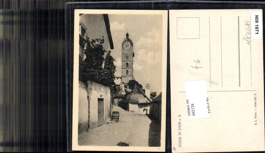 692728 Studie in Stein an der Donau b. Krems pub Kilophot K.L. Serie XX. 2.