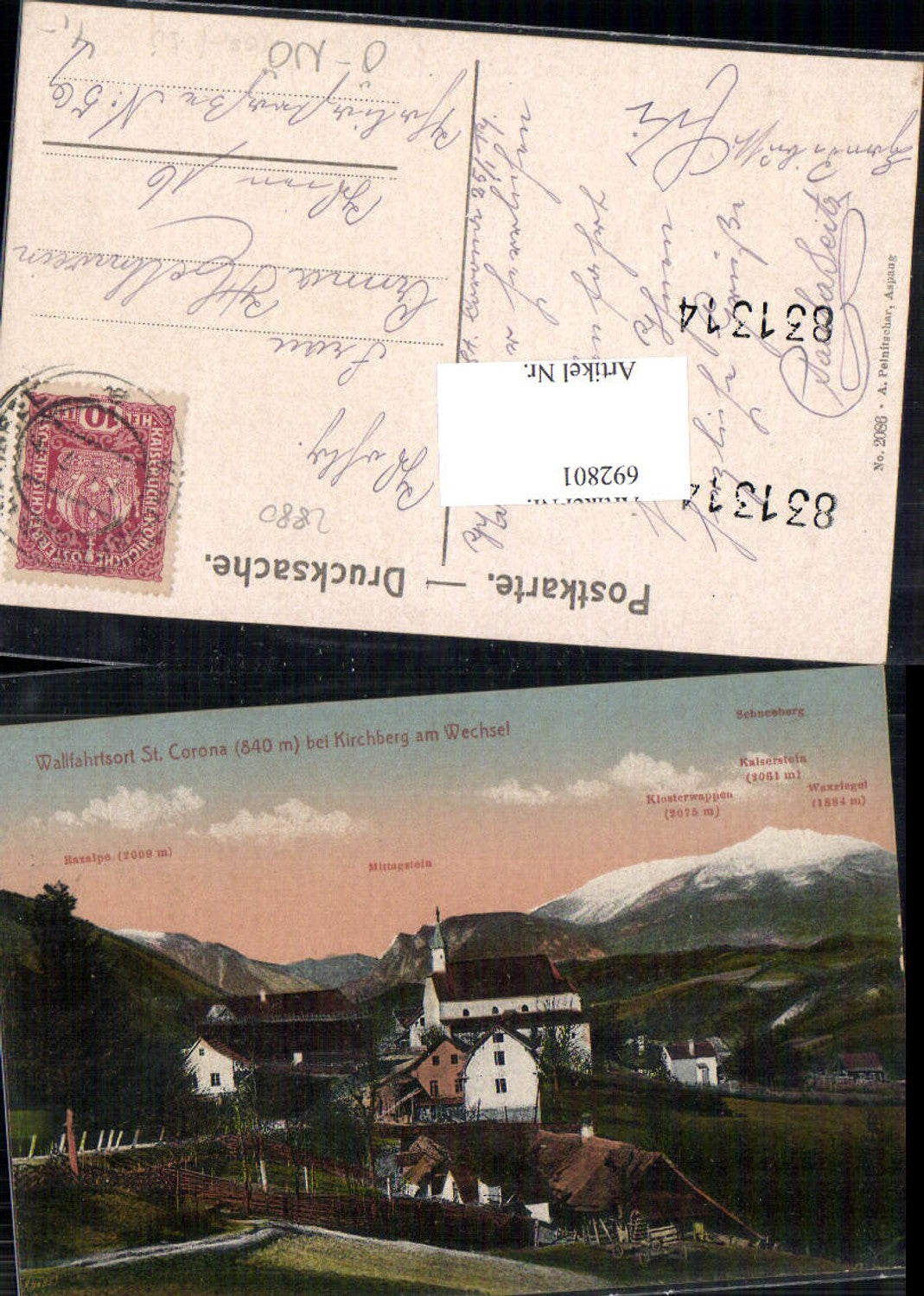 692801 St. Corona bei Kirchberg am Wechsel