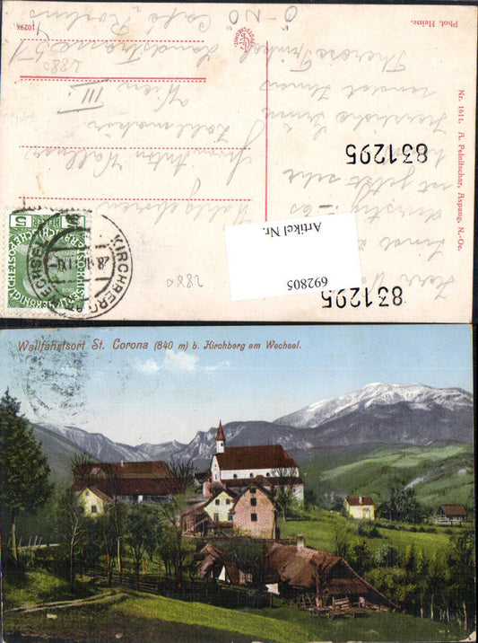 692805 St. Corona bei Kirchberg am Wechsel