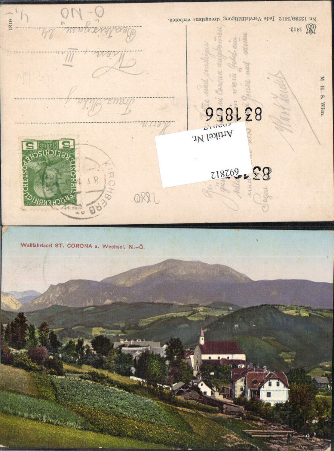 692812 St. Corona bei Kirchberg am Wechsel