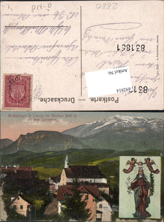 692814 St. Corona bei Kirchberg am Wechsel