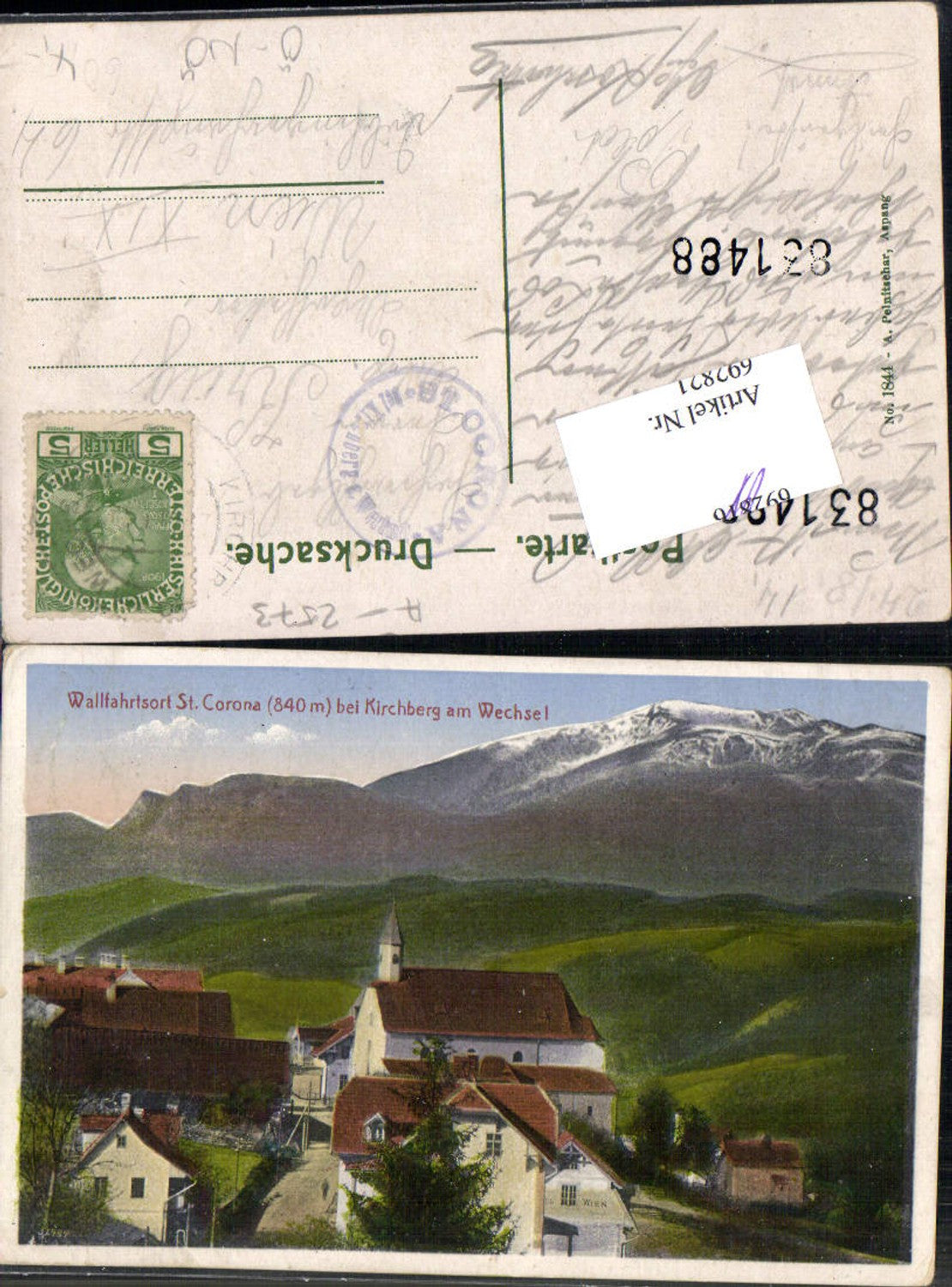 692821 St. Corona bei Kirchberg am Wechsel