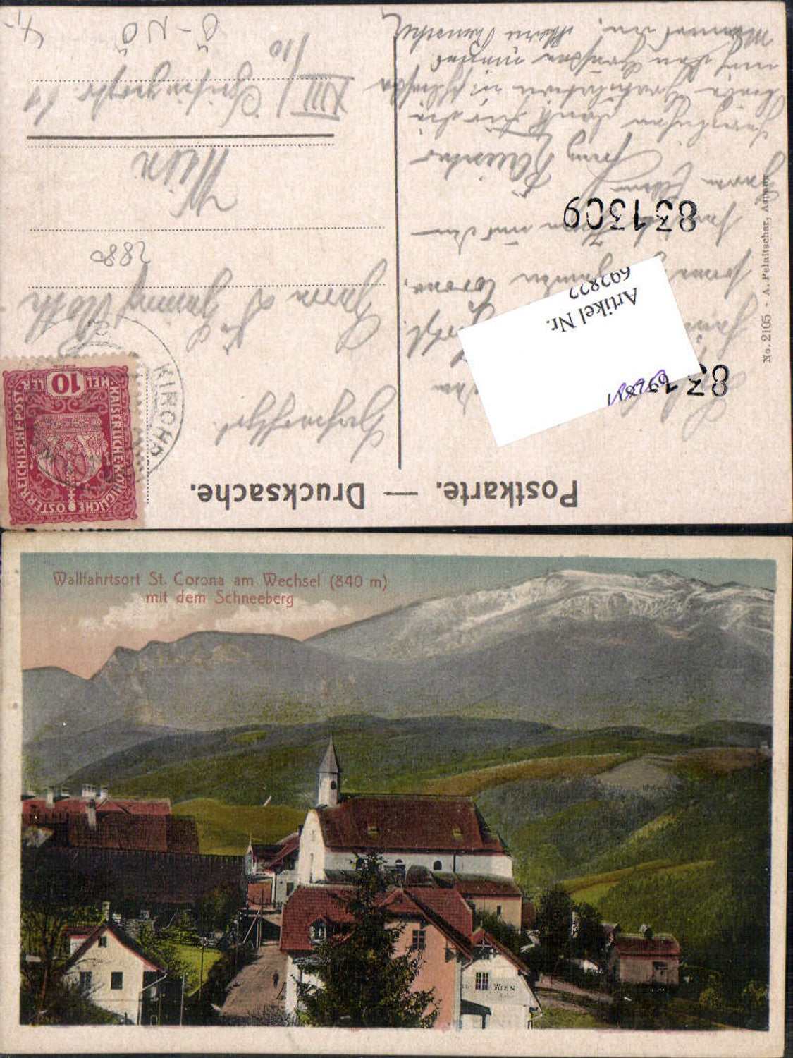 692822 St. Corona bei Kirchberg am Wechsel