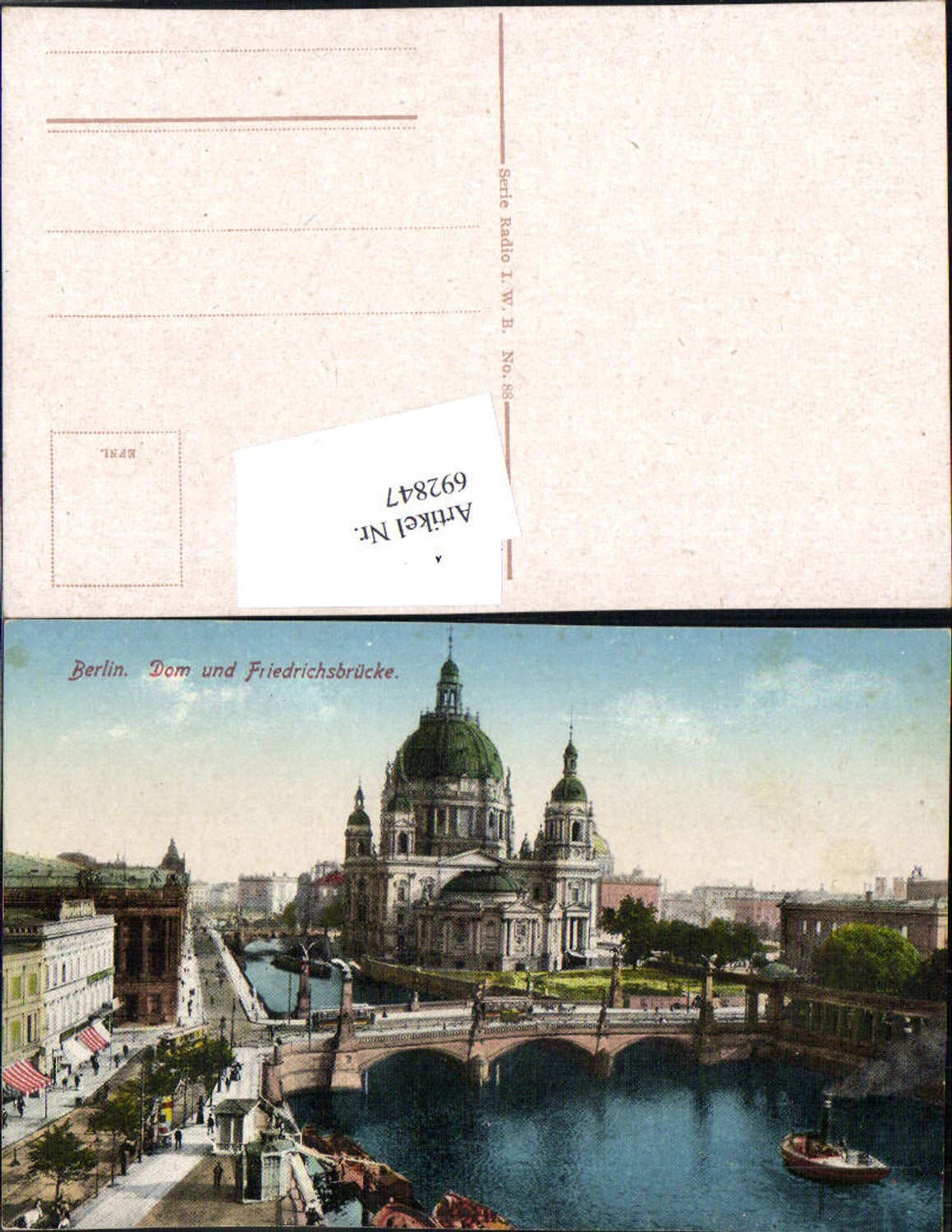 692847 Berlin Friedrichs Brücke Dom