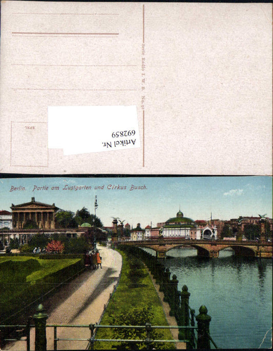 692859 Berlin Partie am Lustgarten Cirkus Busch
