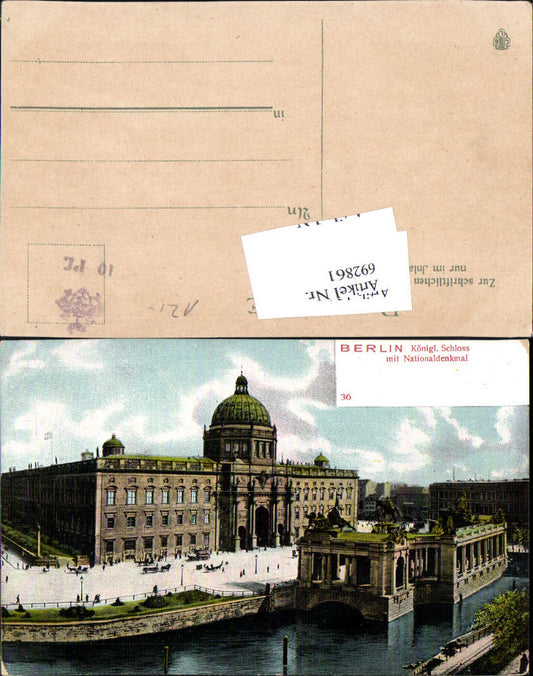692861 Berlin Kgl. Schloss Nationaldenkmal