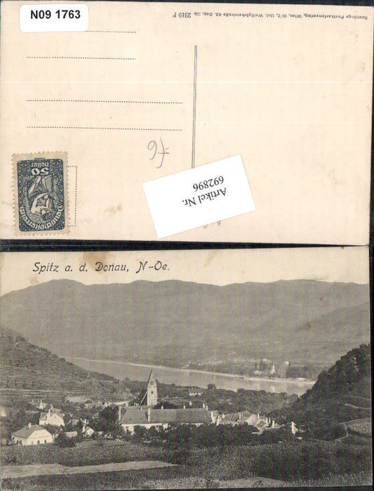 692896 Spitz an der Donau Wachau pub Sperling 2319 F