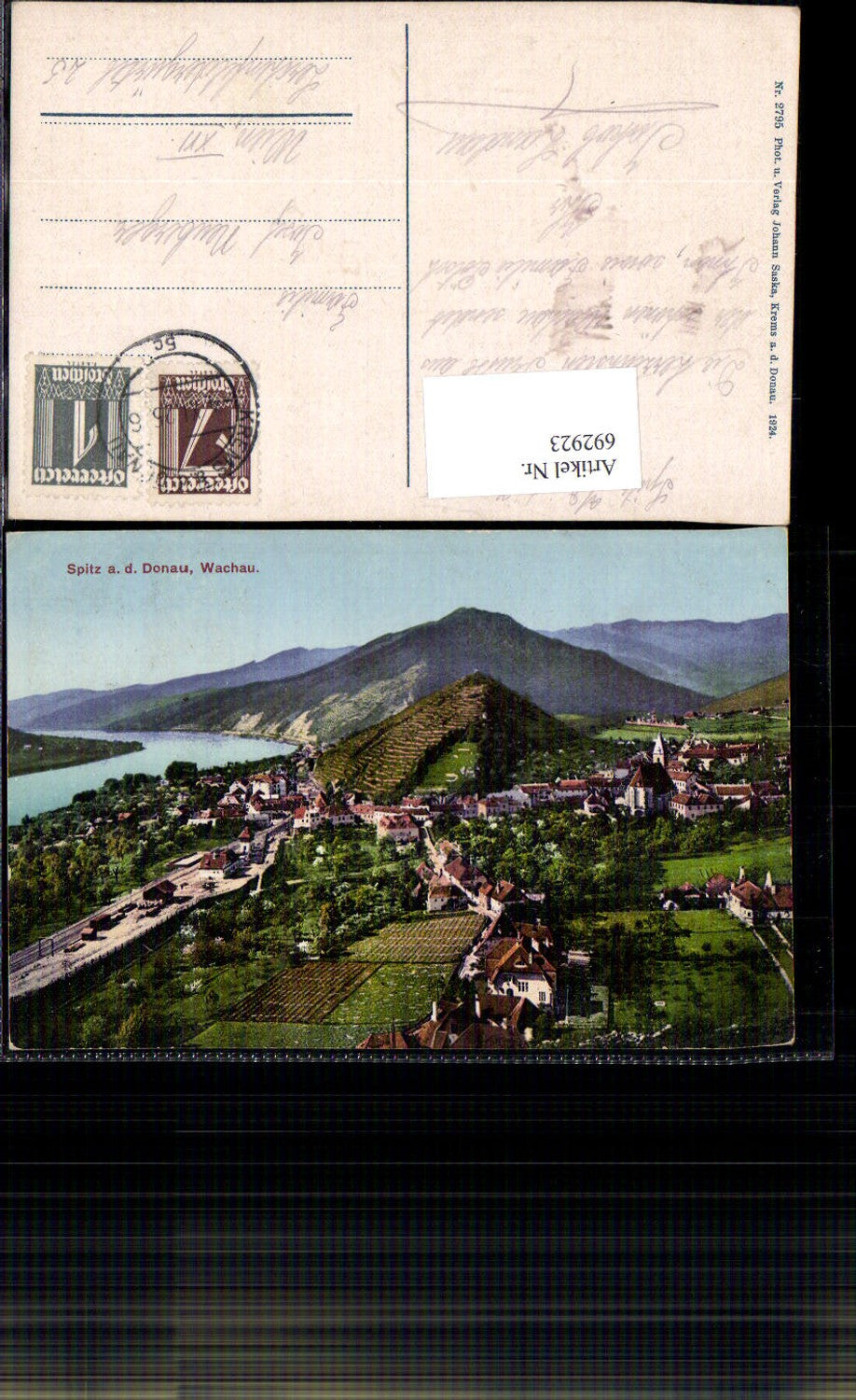 692923 Spitz an der Donau Wachau pub Johann Saska 2795