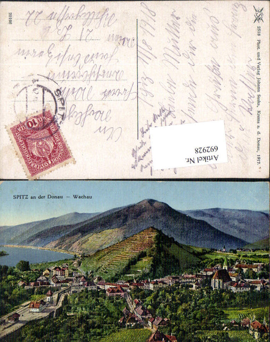 692928 Spitz an der Donau Wachau pub Johann Saska 2518