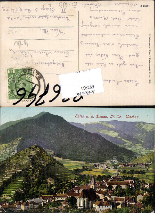 692931 Spitz an der Donau Wachau pub Ledermann 17196 F