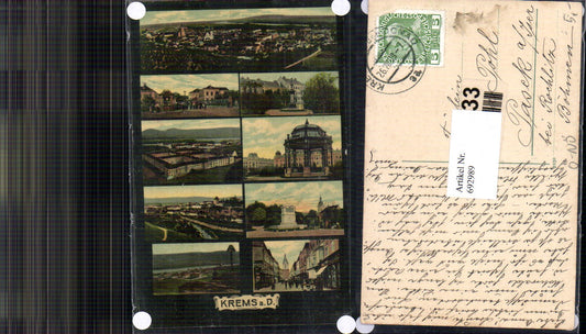 692989 tolle AK Krems an der Donau Mehrbild