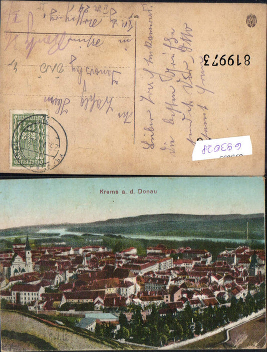 693028 tolle AK Krems an der Donau