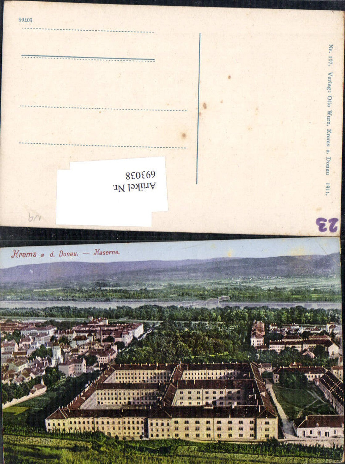 693038 Krems an der Donau Kaserne pub Otto Wurz 107