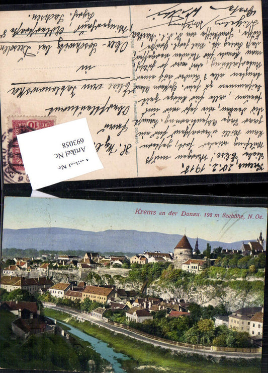 693058 Krems an der Donau gel. Ober Loschwitz Dresden