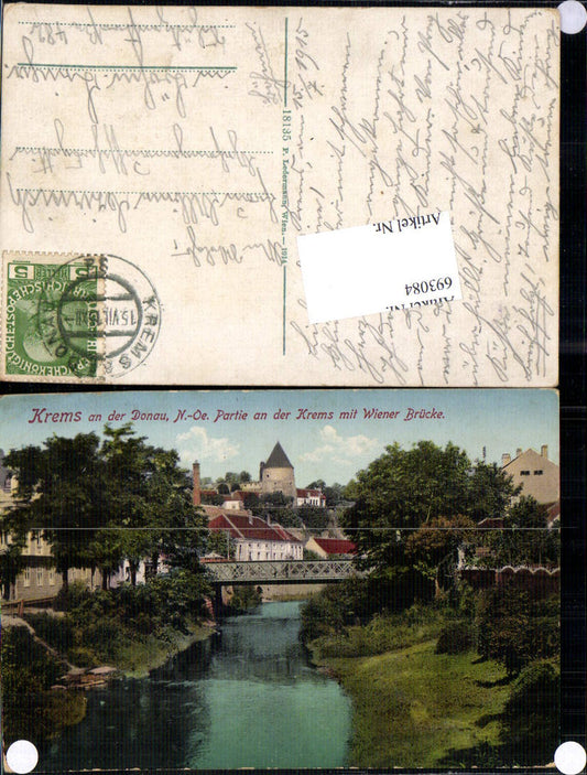 693084 Krems an der Donau Kremspartie gel Böhmisch Leipa