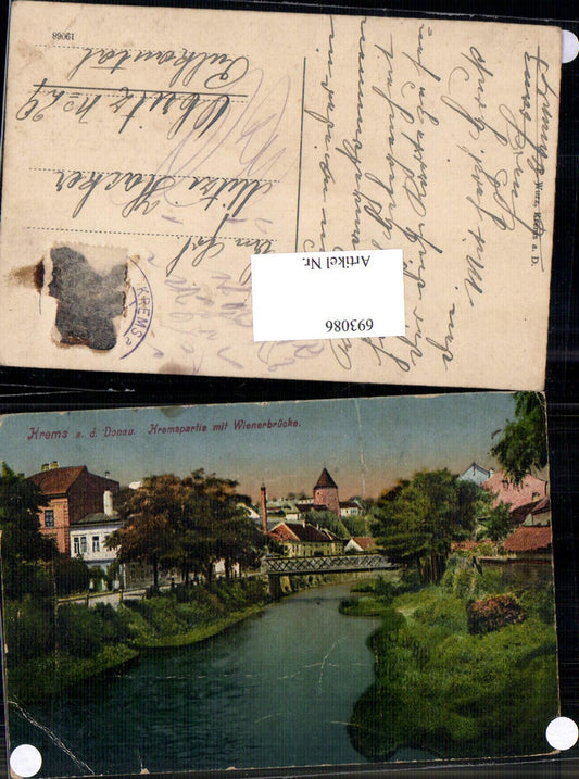 693086 Krems an der Donau Kremspartie gel Obritz pub Wurz