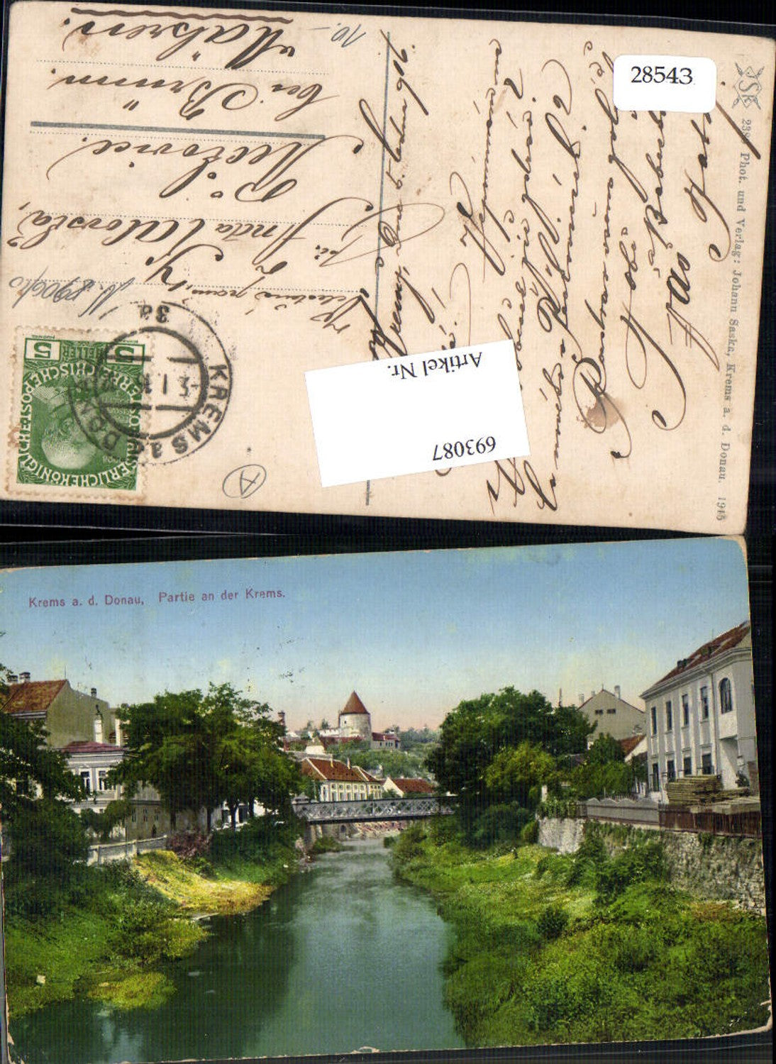 693087 Krems an der Donau Kremspartie gel Reckovice Brünn pub Saska 238x