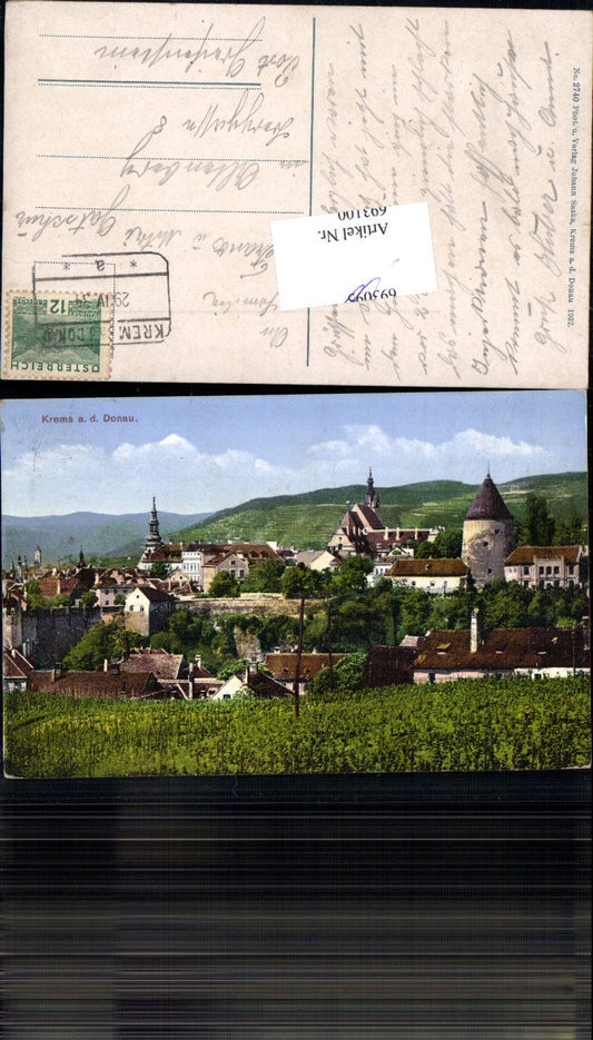 693100 Krems an der Donau gel Altenberg Greifenstein pub Johan Saska 2740