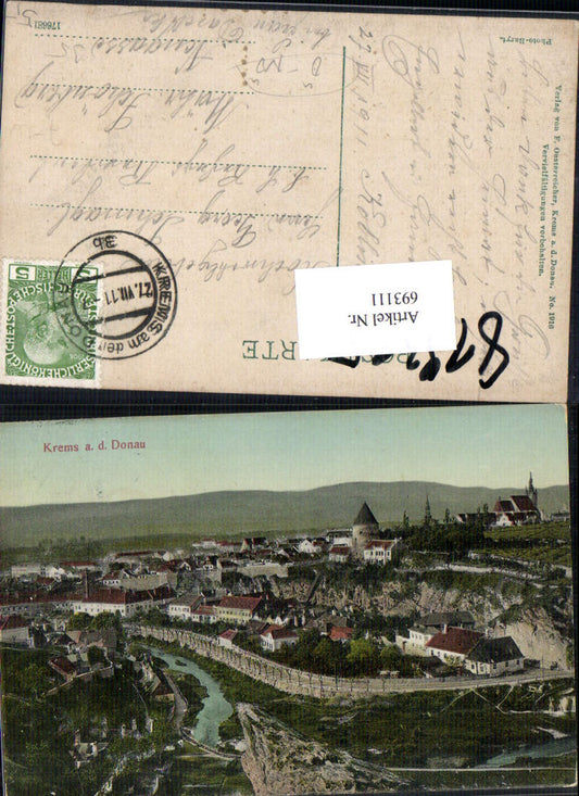 693111 Krems an der Donau Kremstalpartie pub F. Oesterreicher