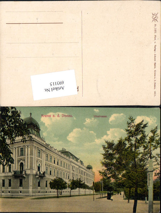 693115 Krems an der Donau Utzstraße Partie pub Johan Saska 1404