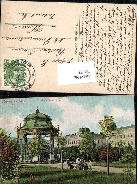 693123 Krems an der Donau Neuer Stadtpark pub Johan Saska 1157