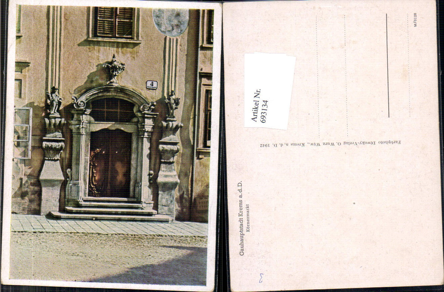 693134 Krems an der Donau Körnermarkt pub Otto Wurz