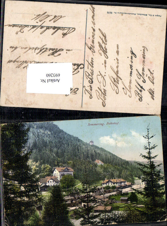693260 Semmering Bahnhof gel Hartkirchen Aschach