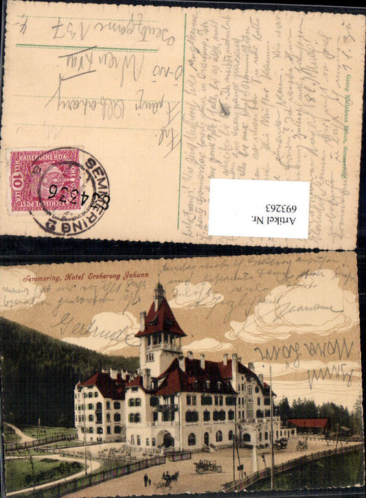 693263 Semmering Hotel Erzherzog Johann