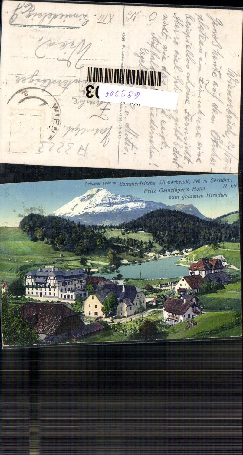 693306 Wienerbruck am Ötscher Hotel Lassingfall Puchenstuben