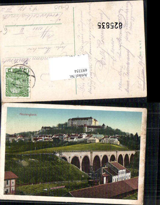 693354 Neulengbach Viadukt Brücke 1912