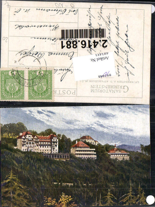 693453 Edlitz Hochegg Grimmenstein a.d. Aspangbahn gel Ortmann