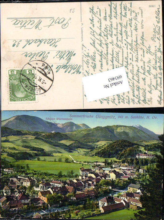 693463 Gloggnitz 1915 pub Harbach Weitra