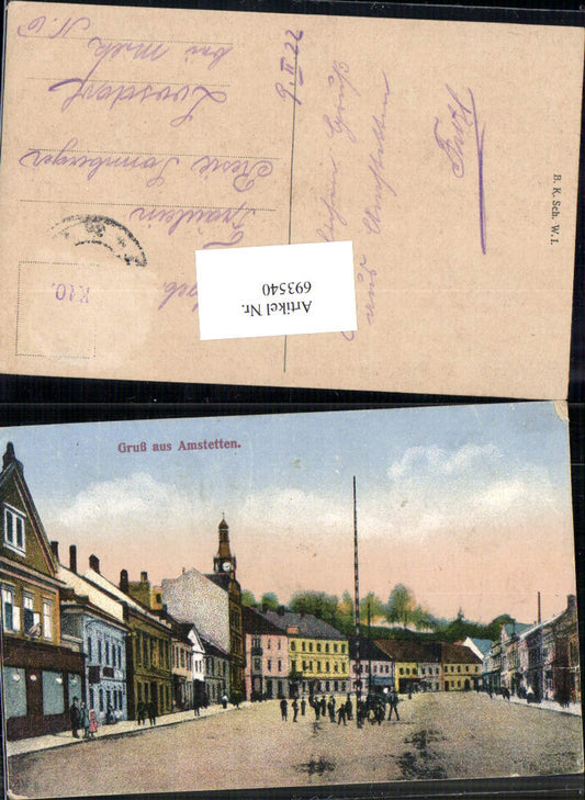 693540 Amstetten Hauptplatz gel Loosdorf b. Melk