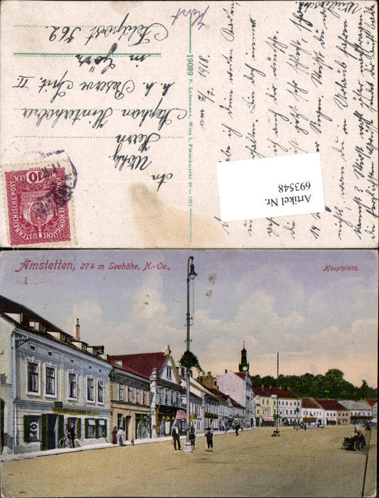 693548 Amstetten Hauptplatz