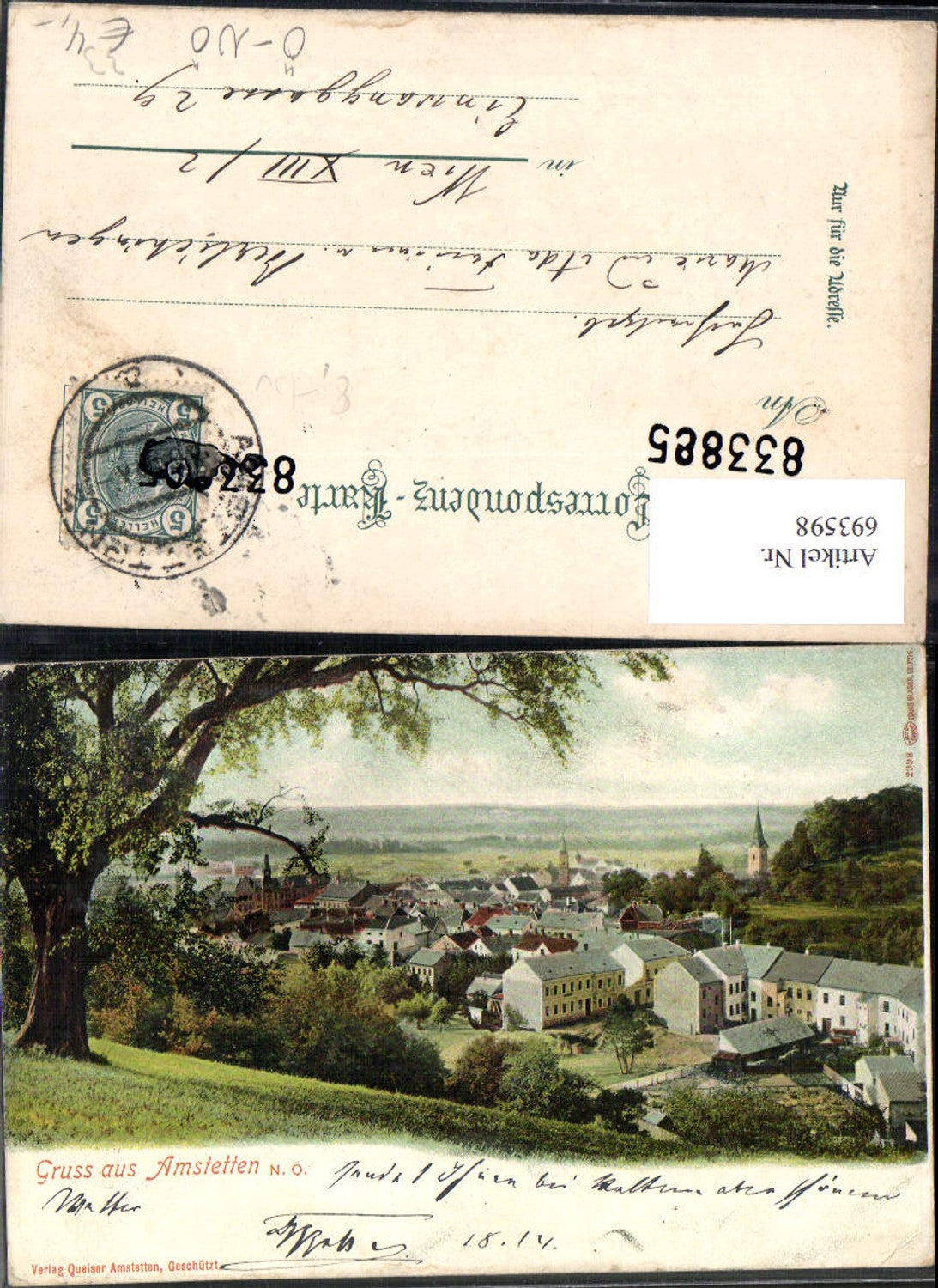 693598 Amstetten Teilansicht pub Carl Queiser