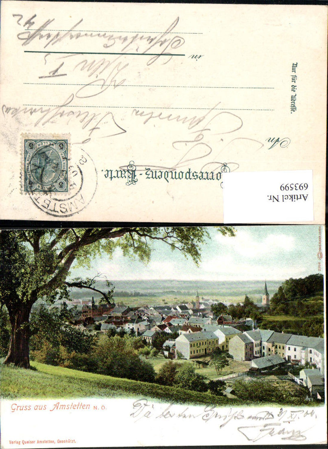 693599 Amstetten Teilansicht pub Carl Queiser