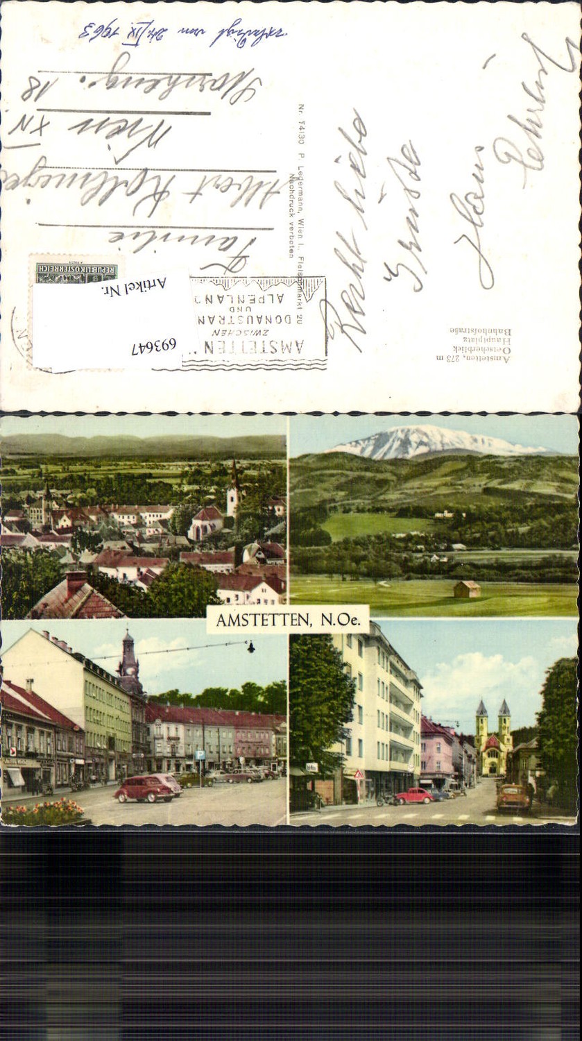 693647 Amstetten Bahnhofstraße Hauptplatz