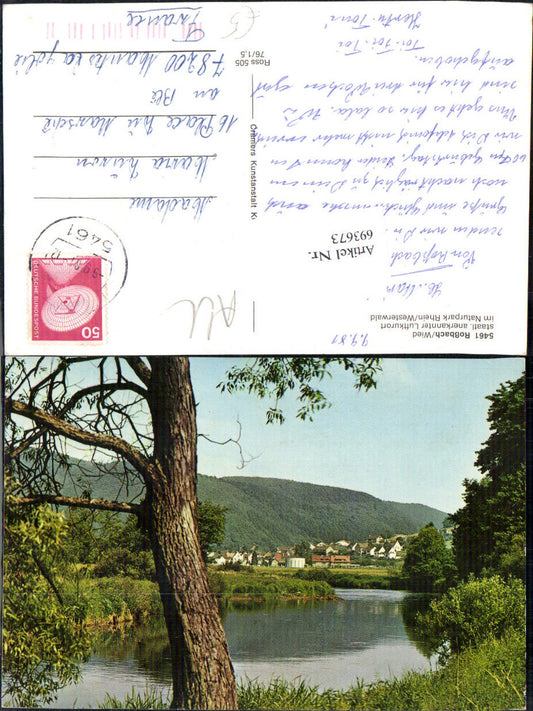 693673 Roßbach an der Wied Rhein Westerwald LK Neuwied