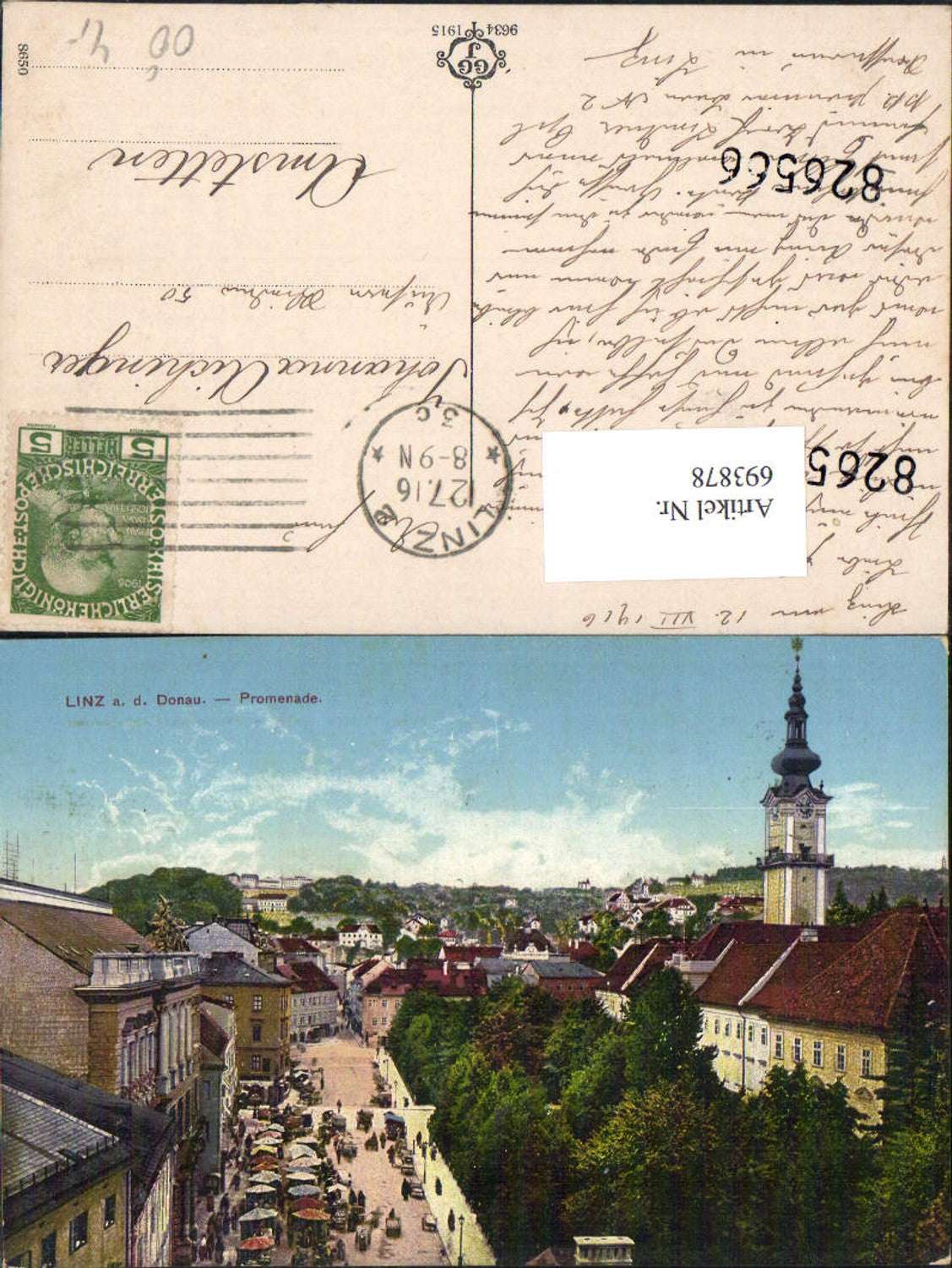 693878 Linz an der Donau Promenade gel Maxglan Salzburg