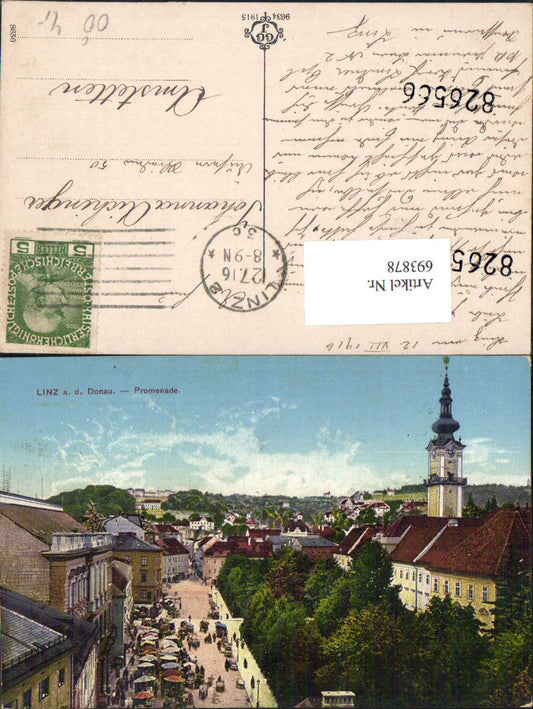 693878 Linz an der Donau Promenade gel Maxglan Salzburg