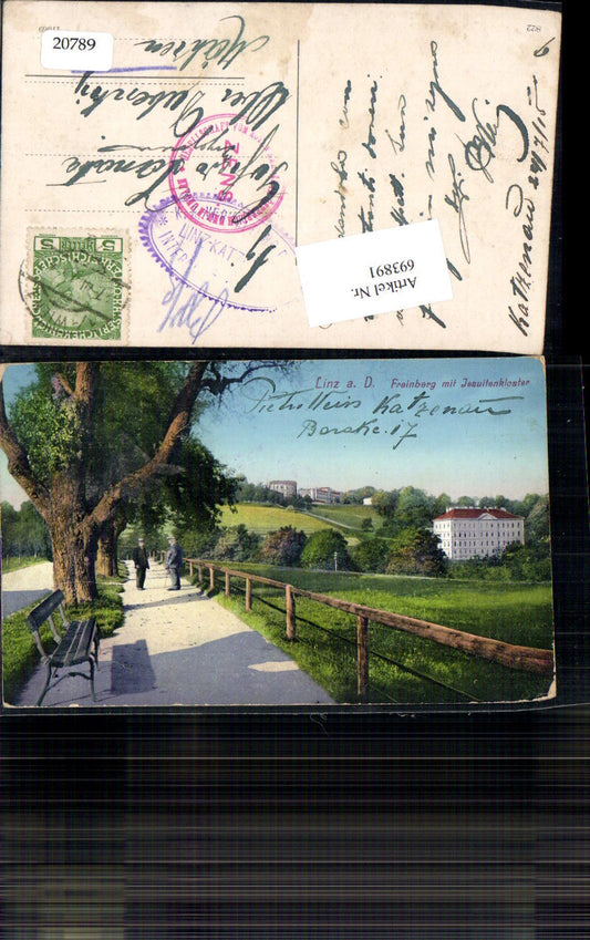 693891 Linz an der Donau Freinberg Jesuitenkloster gel Ober Dubenki