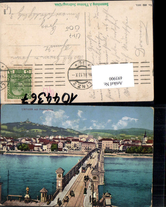 693900 Linz an der Donau Urfahr Pöstlingberg Stp. J. Thomas Sachrang