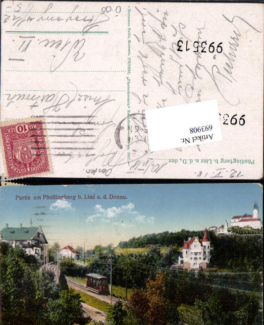 693908 Linz an der Donau Pöstlingberg Pöstlingbergbahn Elektrische Bahn