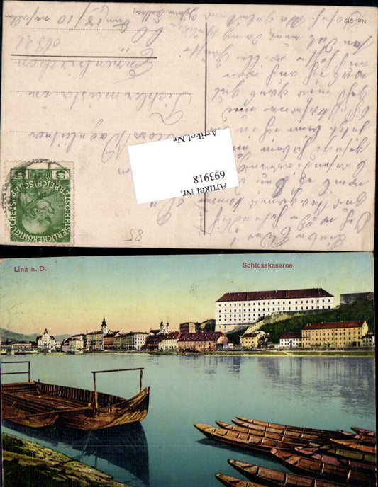693918 Linz an der Donau Schlosskaserne Donaupartie gel Enzenkirchen