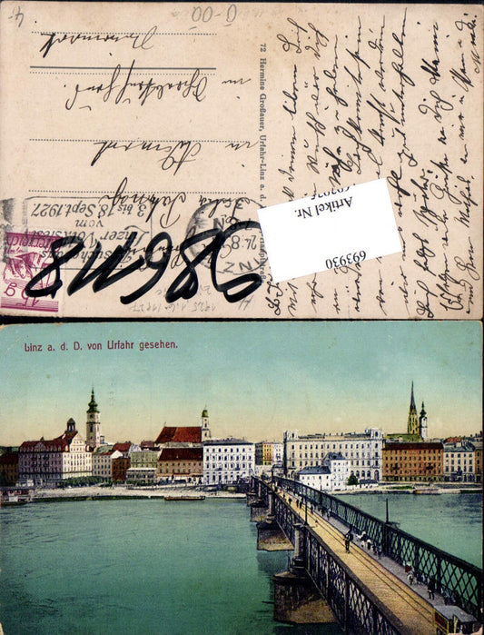 693930 Linz an der Donau Urfahr Brücke