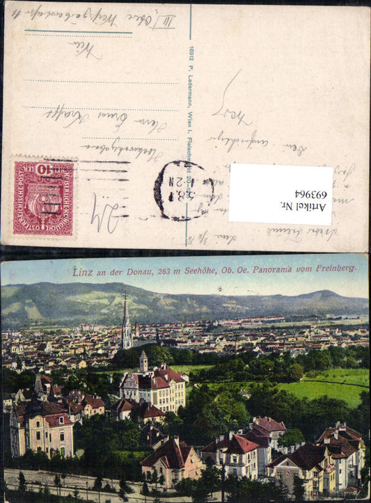 693964 Linz an der Donau Römerberg Freinberg pub Ledermann 18912