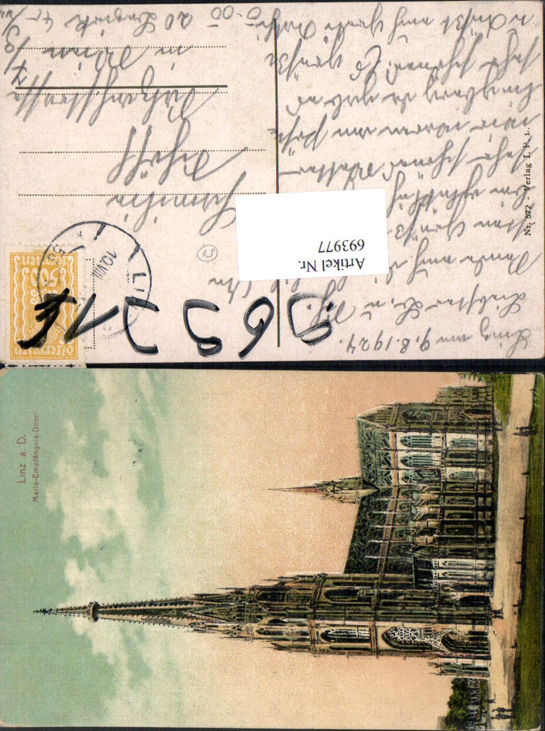 693977 Linz on the Danube, Immaculate Conception Cathedral