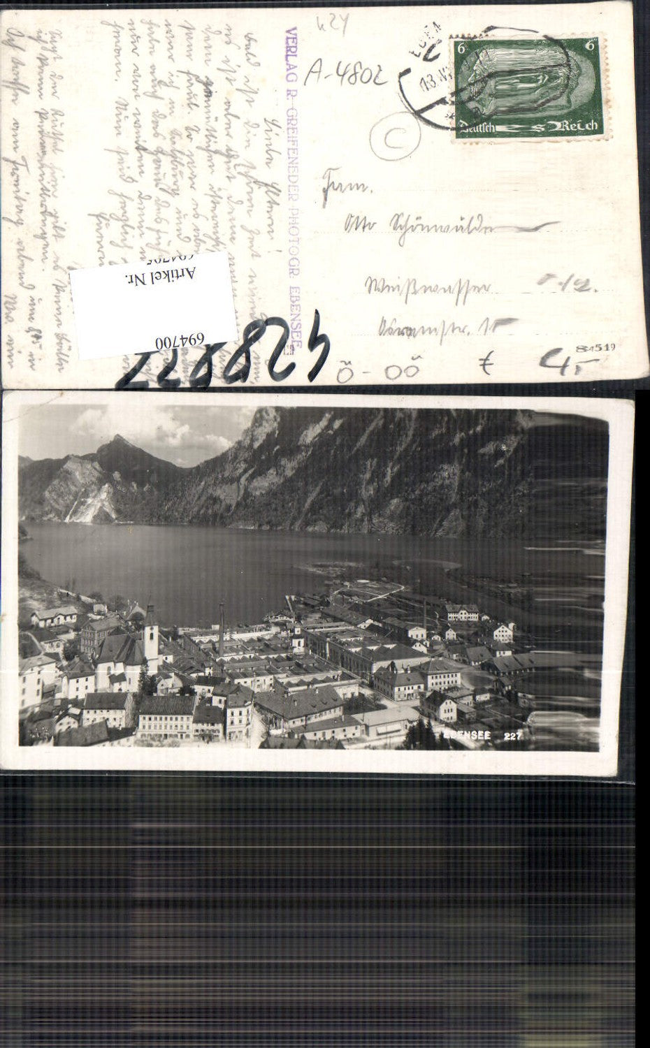 694700 Ebensee am Traunsee pub R. Greifeneder Photograf