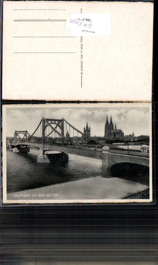 695129 Köln am Rhein Südbrücke Brücke
