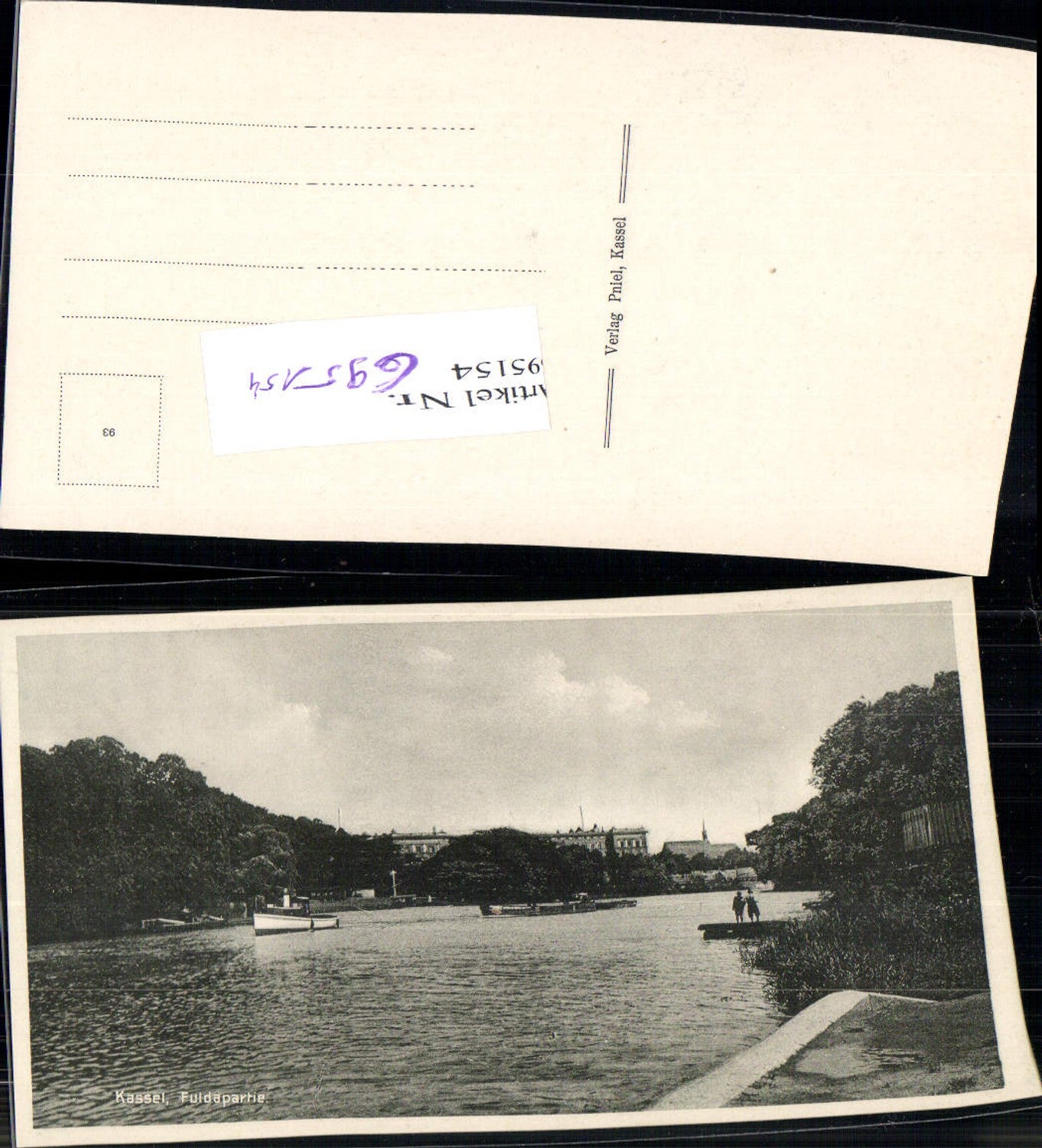 695154 Cassel Kassel Fuldapartie